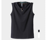 Pure Cotton V-Neck Tank - Urbanarrivals