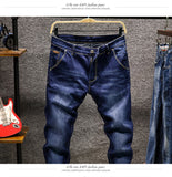 Stretch Casual Straight Jeans - Urbanarrivals