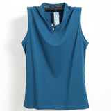 Pure Cotton V-Neck Tank - Urbanarrivals