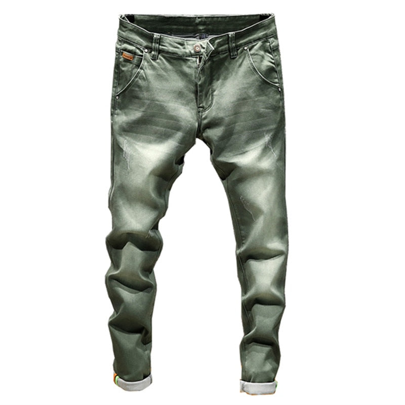 Stretch Casual Straight Jeans - Urbanarrivals